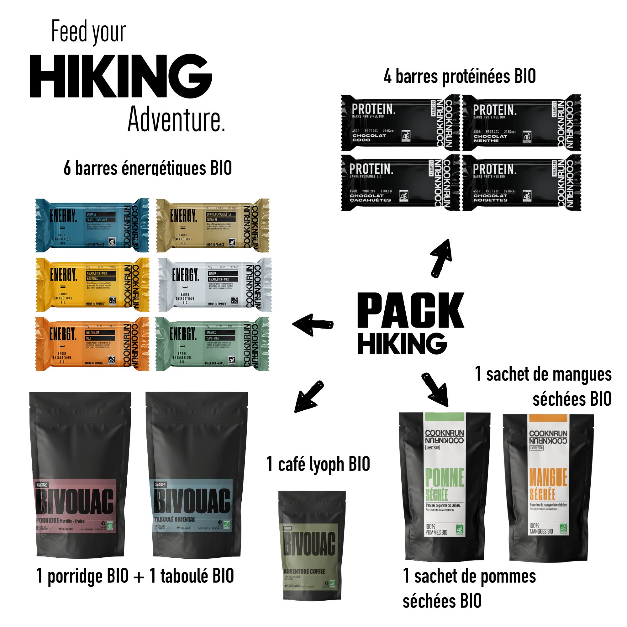 Pack HIKING