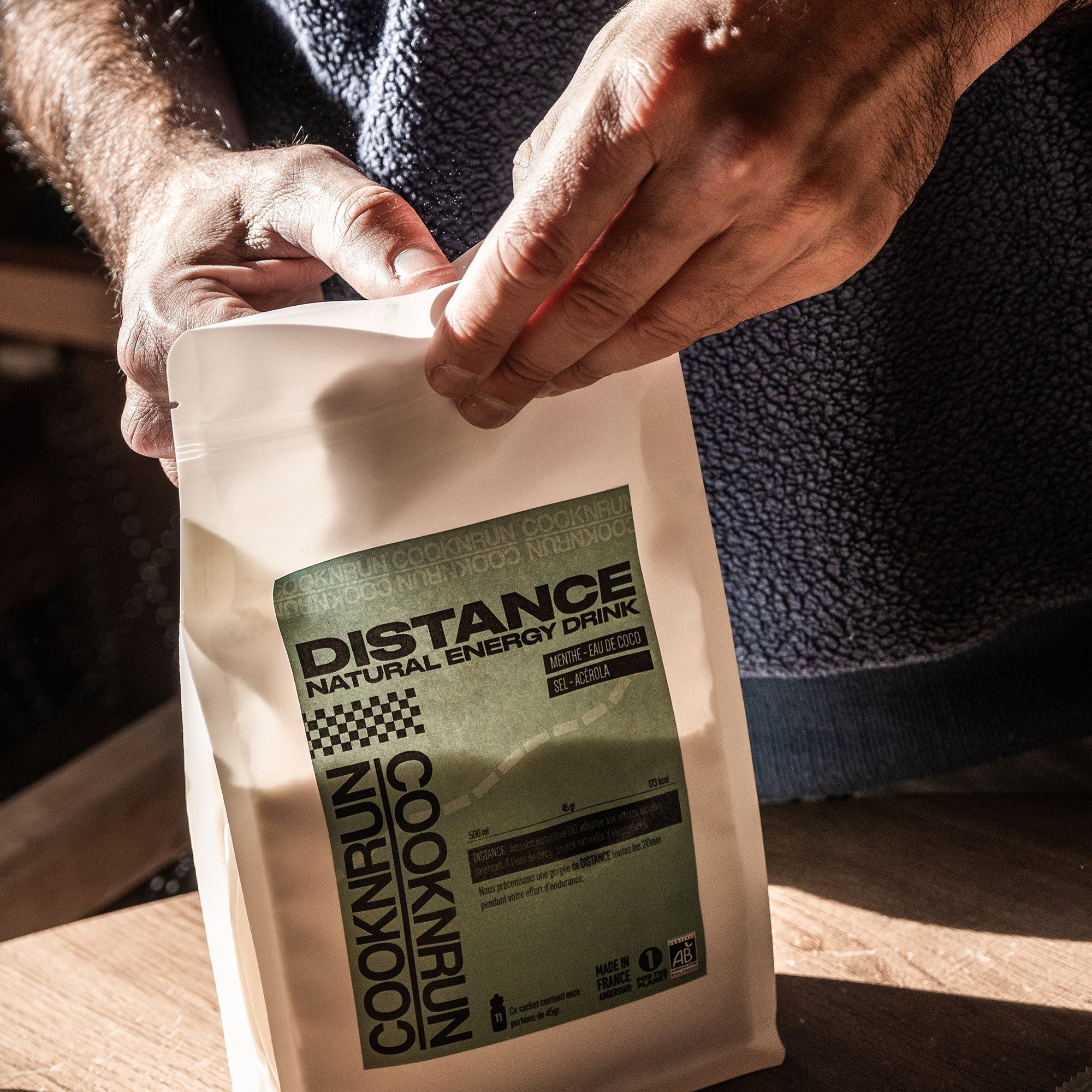 Boisson d’effort menthe et eau de coco : un duo de choc