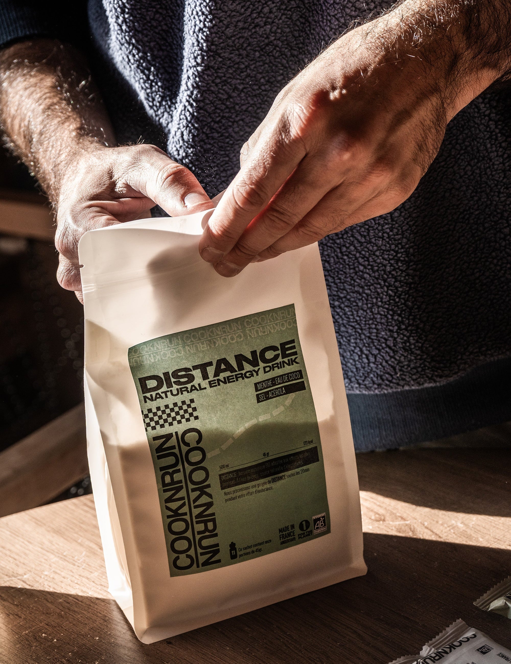 Boisson d’effort menthe et eau de coco : un duo de choc