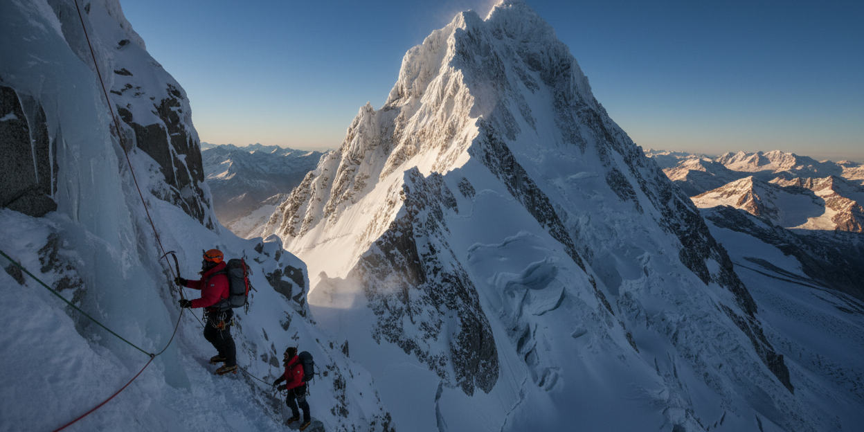 Comment s’alimenter en alpinisme : haute intensité, froid et altitude.