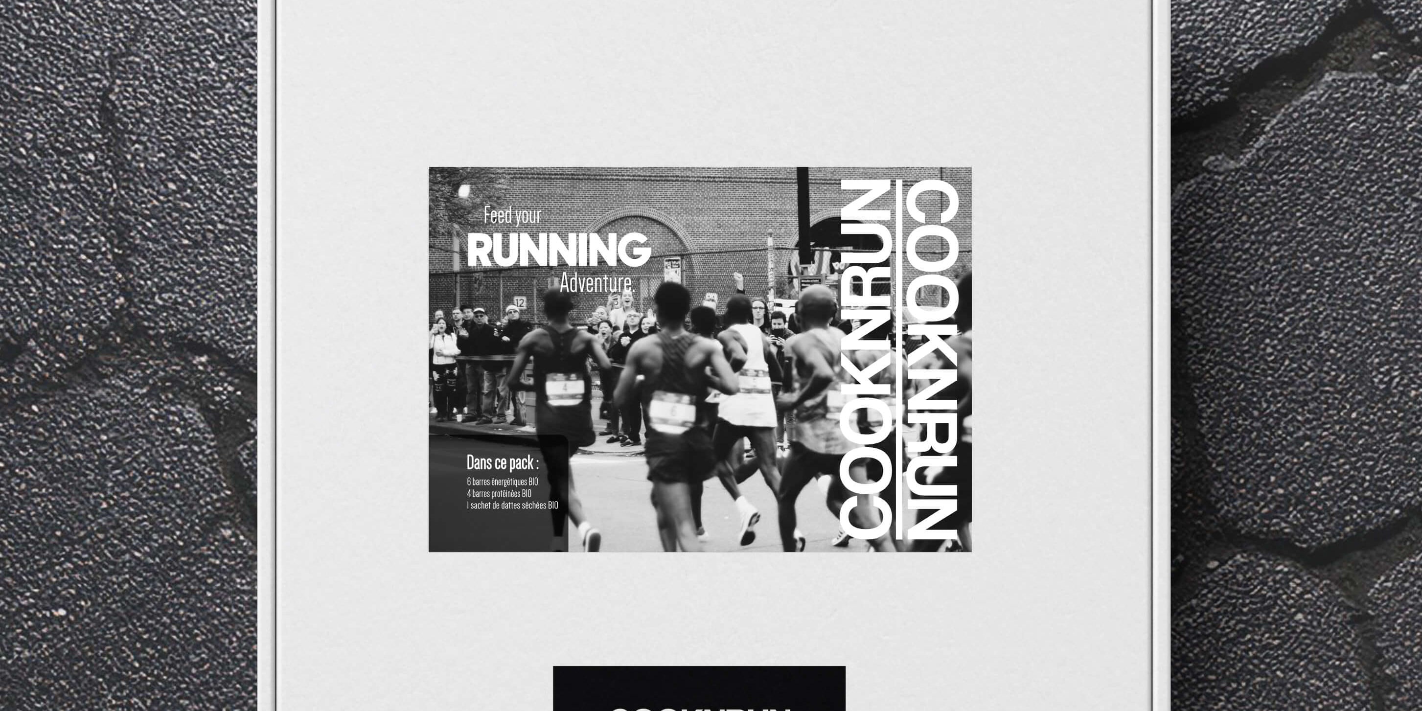 Packs nutrition running et trail bio COOKNRUN