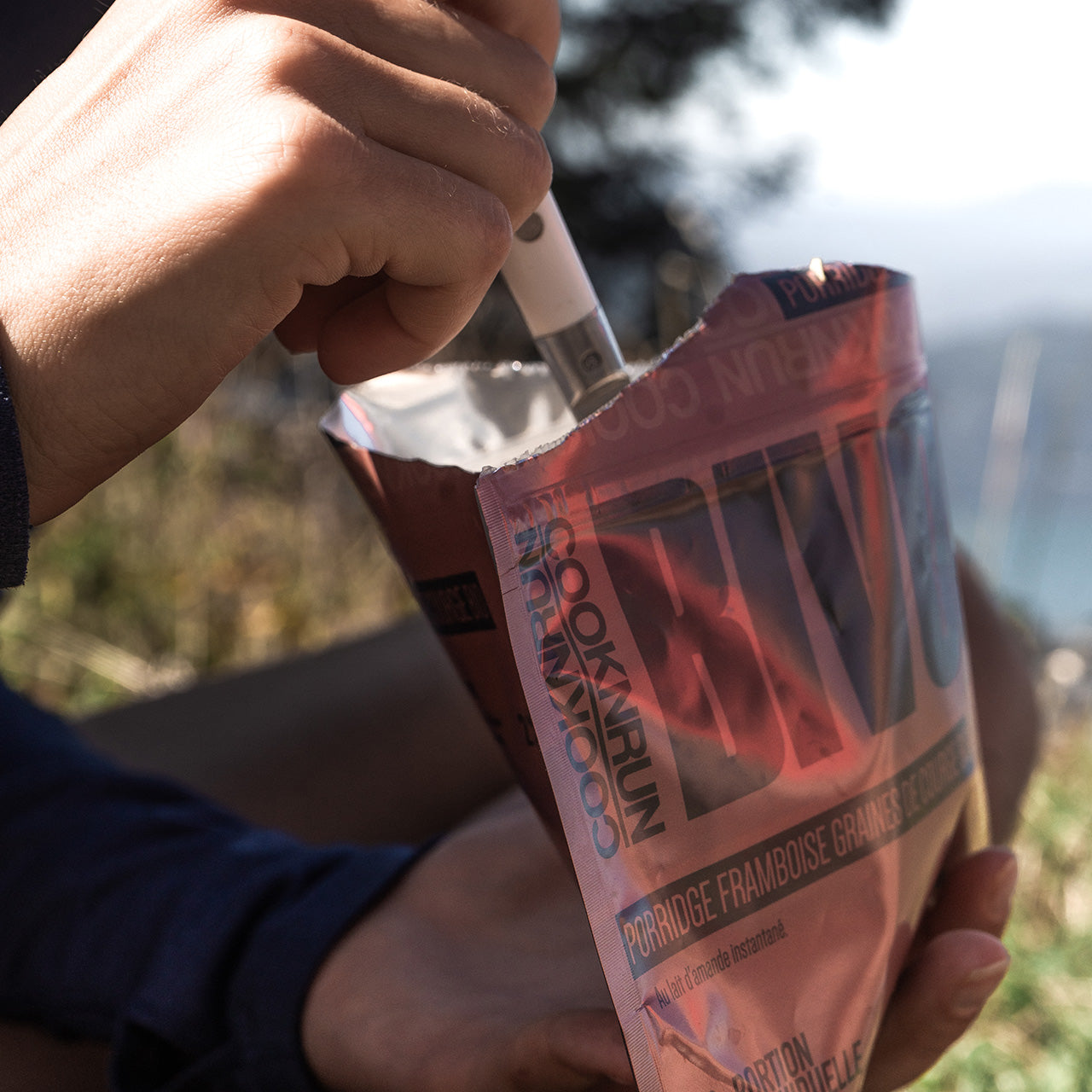 Organic Dehydrated Meal | Raspberry Porridge with Pumpkin Seeds