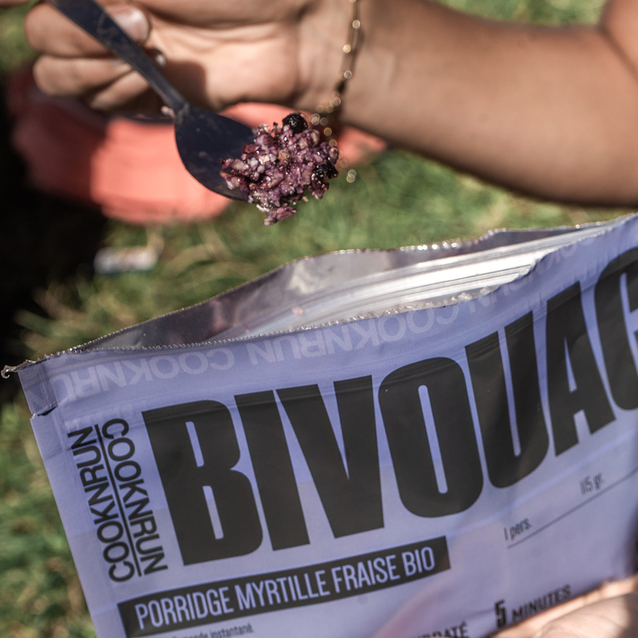Organic Dehydrated Meal | Blueberry Strawberry Porridge