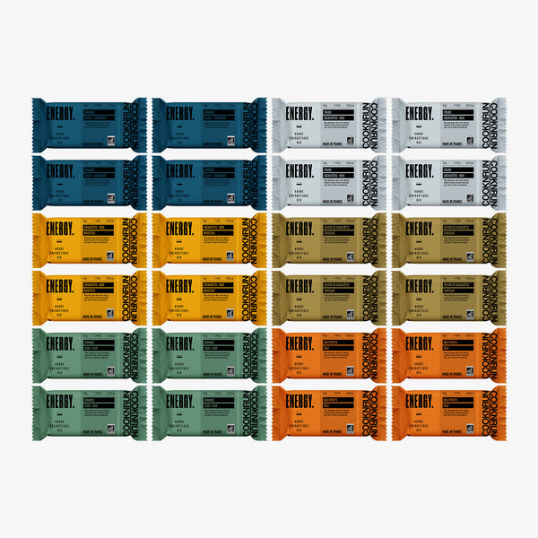 Adventure Pack : 24x Barres énergétiques bio