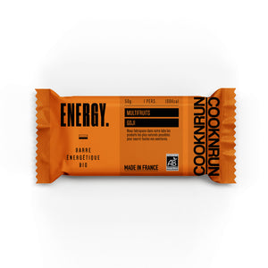 Barre énergétique bio | Multifruits, Goji, Graines de courge
