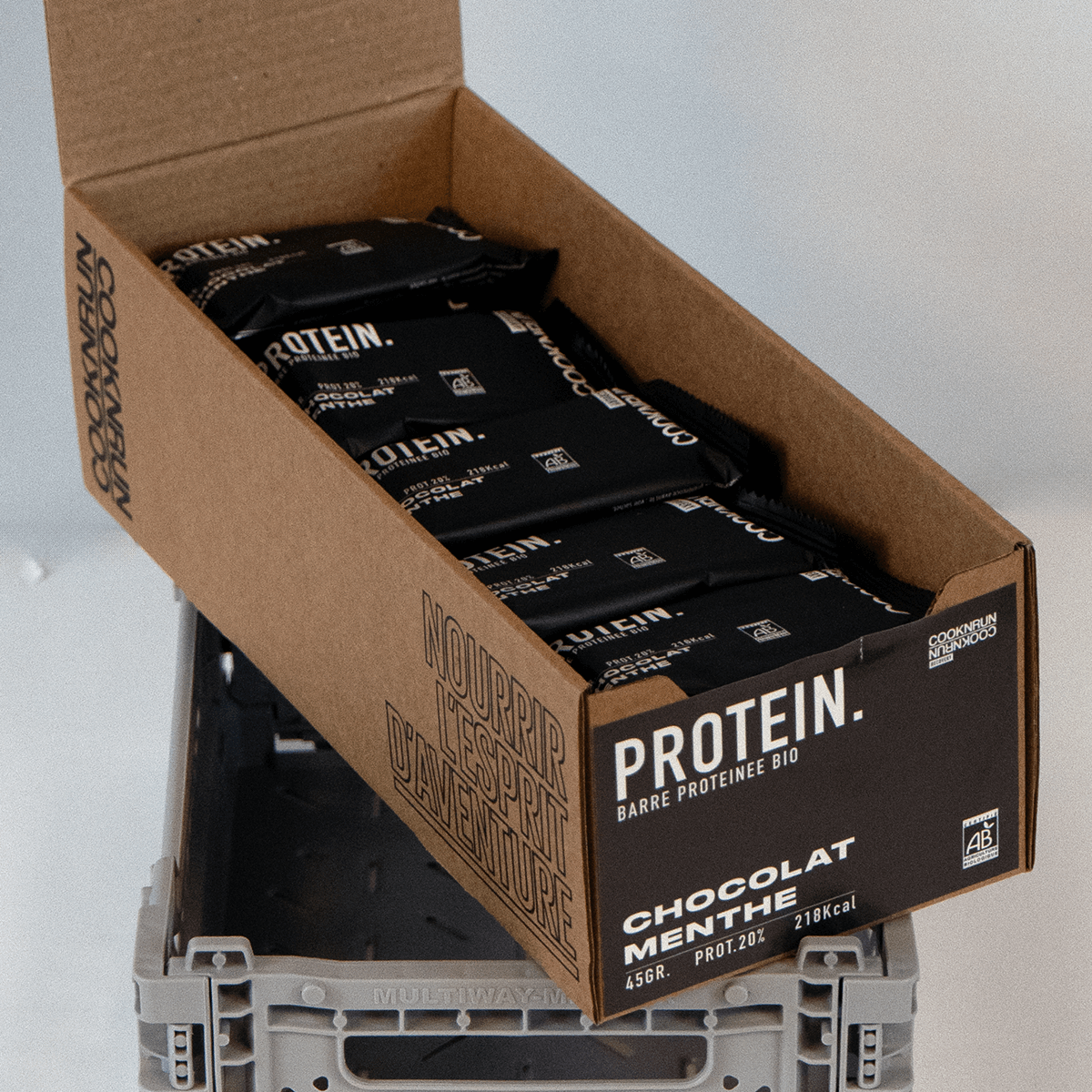 Barres protéinées Chocolat Menthe