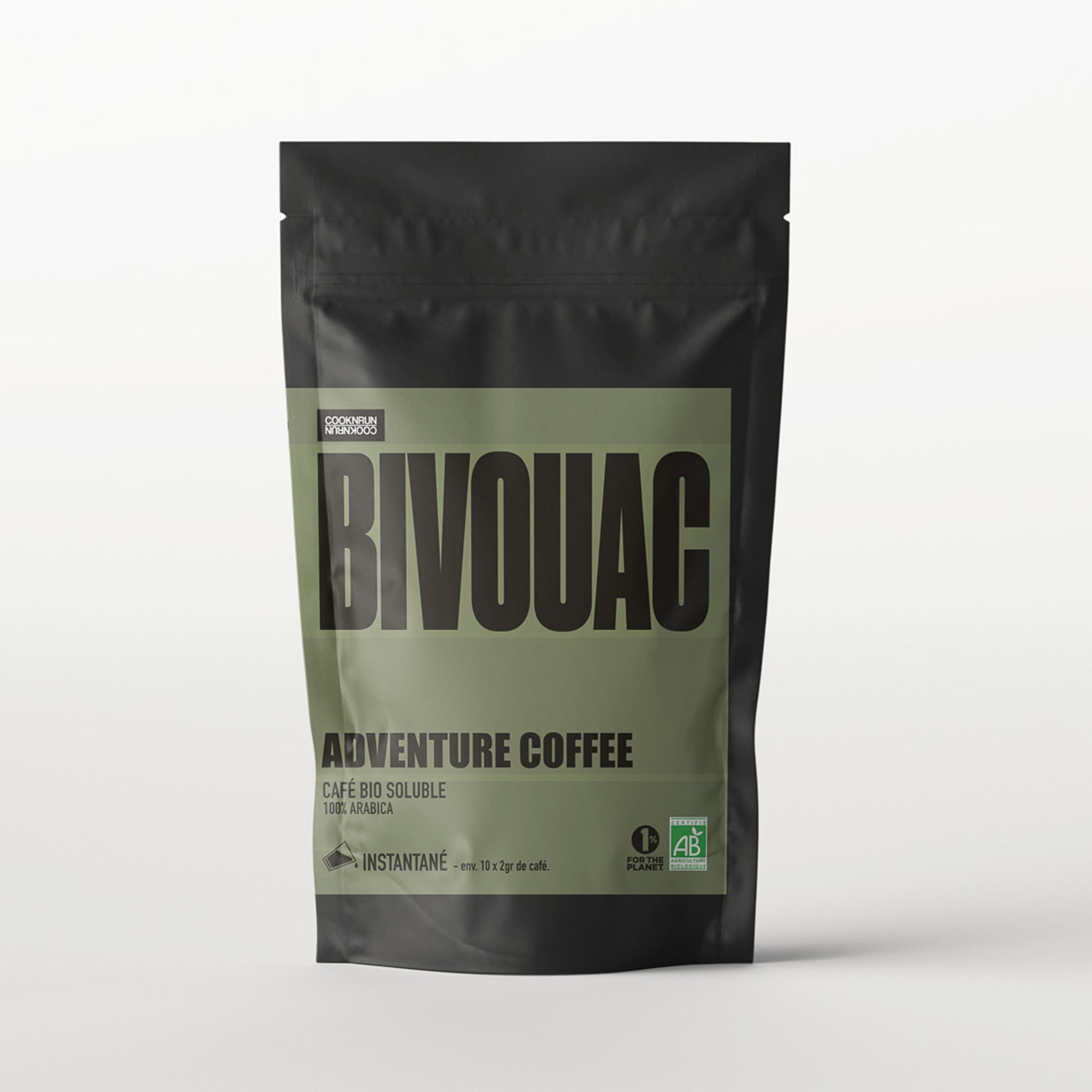 Café Soluble Bio Bivouac – Énergie instantanée pour explorateurs | COOKNRUN