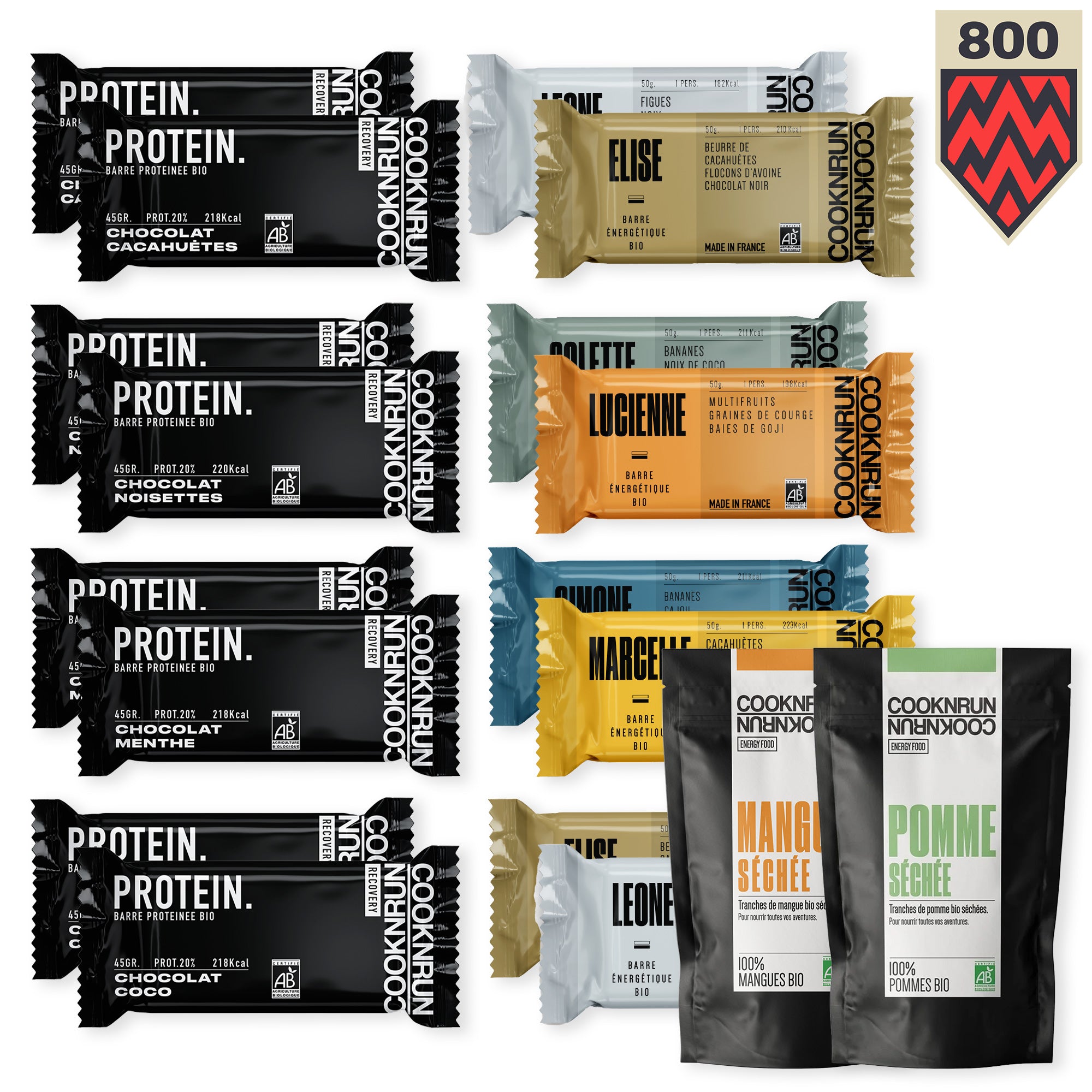 Pack nutrition GRAAALPS 800