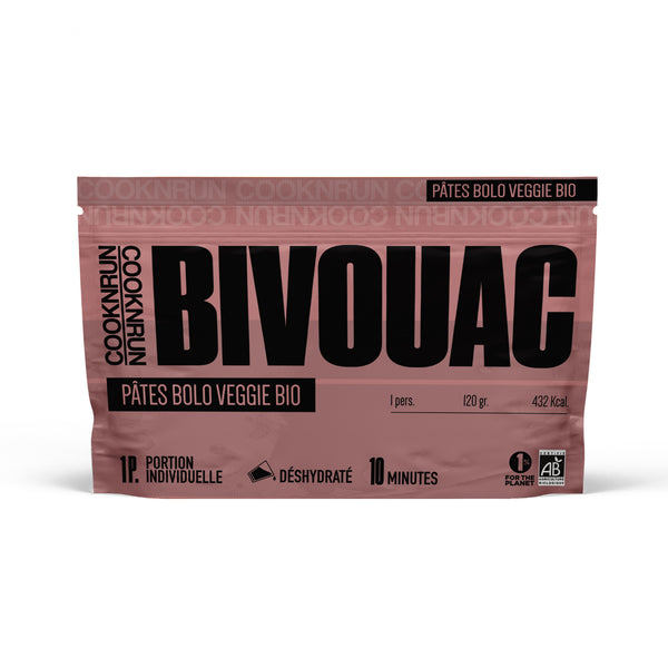 Plat déshydraté bio | Pâtes Bolo Veggie