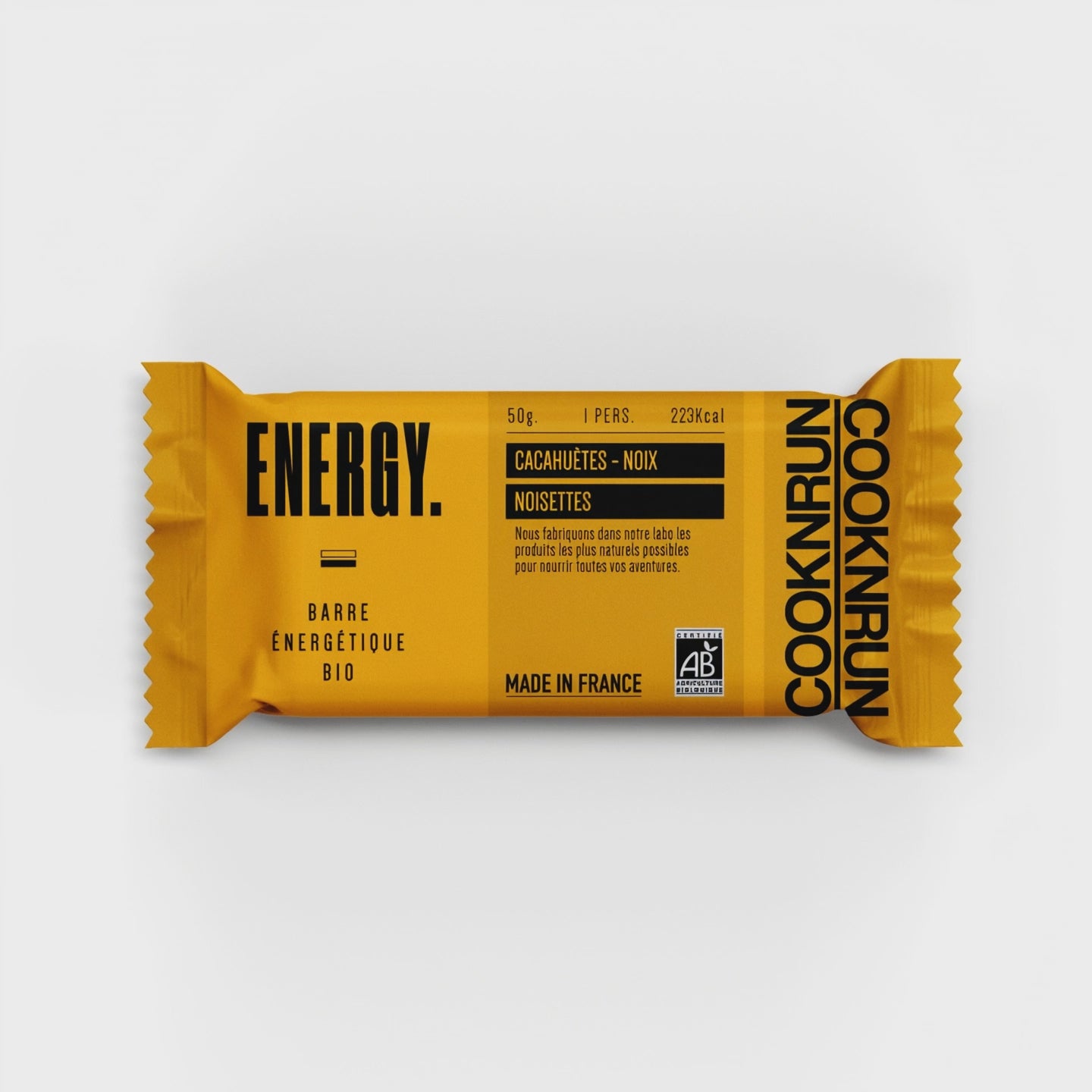 Organic Energy Bars | Peanuts, Walnuts and Hazelnuts