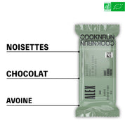 Barres énergétiques bio Alex | Noisettes, Chocolat