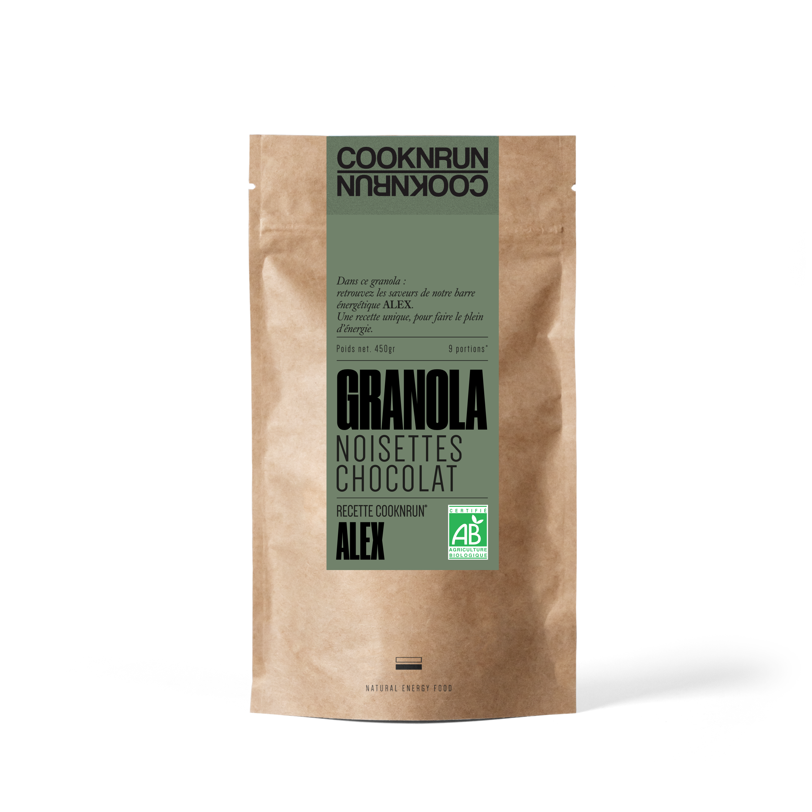Granola bio Alex | Noisettes et Chocolat